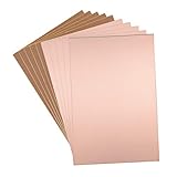 sourcing map 10Stk. Einseitige kupferkaschierte Laminat Leiterplatte FR4 150x100mm 5.91x3.94 Zoll 1.5mm Dicke DIY Prototyp PCB Tafel N