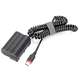Generic Typ-C auf EN EL15 Attrappen-Akku-Netzadapter, sichere Kamerastromquelle für D7100, D800, D810, D7200, D7000, Kamerazubehö
