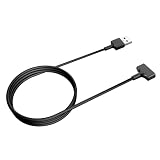 Feysentoe Ladekabel Kompatibel für Fitbit Ionic Magnetische Ladegerät Uhrenladegerät Charger Cable Ladekabel Ersatz für Ladeadapter Ladestation Aufladekabel 100CM