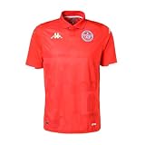Kappa - Trikot Replica Home Tunesien 23/24 für Herren, rot / weiß, XL