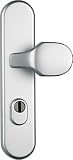 ABUS Tür-Schutzbeschlag KLZS714 F1, mit Zylinderschutz rund, aluminium, 37402