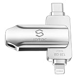 Apple MFi-zertifizierter 128GB USB-Stick-iPhone 15/14/13/12 Foto-Stick Für iPhone 16-Speicherstick-Lightning-iPad-Speichererweiterung Speicher-iPhone-Memory USB-Stick-Handy Android iPhone-Backup-Stick