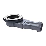 Wirquin 30722575 Ablaufgarnitur, extra flach, für Duschwanne, ohne Kupp