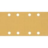 Bosch 50x EXPERT C470 Schleifblatt mit 8 Löchern (für Farbe auf Holz, Hartholz, Ø 93x186 mm, Körnung 120, Professional Zubehör Schwingschleifer)