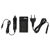 vhbw Ladegerät kompatibel mit Canon Powershot SX510 HS, SX520 HS, SX530 HS, SX540HS, SX540 HS, SX600 HS, SX610 HS Kamera-Akku - L