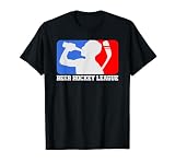Cooles Beer Hockey League Eishockey Geschenk T-Shirt T-S