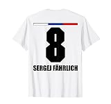 Russland Sauf Trikot Sauf Legende Saufnamen Sergej Fährlich T-S