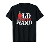 Old Schmetterhand Tischtennis Herren Kinder Geschenk T-S