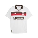 PUMA Herren FC St. Pauli 25/26 Auswärtstrikot XL, White Espresso Brow