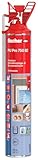 fischer Premium Schnellmontage- und Brunnenschaum PU Pro 750 B2, Bauschaum zum Verkleben, Abdichten und Füllen, PU-Schaum inkl. Fix-Adapter für sofortigen Einsatz und Wiederverwendung, 750 ml, beig