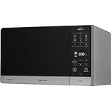 Bauknecht MW 49 SL Freistehender Mikrowellen Backofen/ Mikrowelle 800 Watt/ Quarz-Grill 900 Watt/ Heißluft 1700 Watt/ Dampfgarfunktion inkl. Dampfgarb