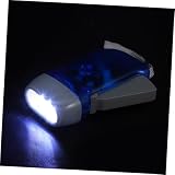 Homoyoyo Taschenlampe Handfackel LED Handkurbel Blitzlichter Handkurbel Licht B