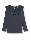 NAME IT Mädchen Nmfnile Ls Xsl Top Langarmshirt, India Ink, 98