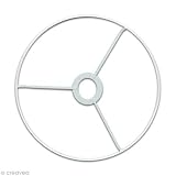 Gestell Lampenschirm Kreis mit Ring Ø 15 cm – Kreative S