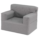 Outwell x Campingstuhl, Schwarz, 64 x 75 x 122/136