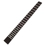 Griffbrett Einer E-gitarre Griffbrett Für Gitarre Griffplatte Für Gitarre Gitarren Griffbretter Gitarrenzubehör Ersatz Griffbrett Gitarrenhals Griffbrett Fingerplatte Holz Black BESTonZON