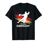 Handball Deutschland Trikot Handballspieler Handballspiel T-S