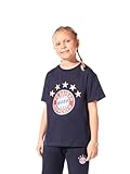 FC Bayern München I T-Shirt Essential I Kinder I Navy I 140