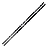 Fischer Langlaufski - Langlaufskier Set - Classic Langlauf Ski - Nordic Ski - Ultralite Crown EF - Größe: 204 cm - inkl. Bindung Control Step-In IFP (NNN)