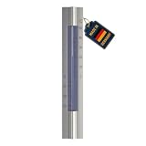 TFA Dostmann Analoges Innen-Außen-Thermometer, 12.2045, aus Aluminum, Silber, L 50 x B 14 x H 300