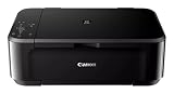 Canon PIXMA MG3650S Drucker Farbtintenstrahl DIN A4 (Scanner, Kopierer, Bürodrucker, 4.800 x 1.200 dpi, WLAN, Apple AirPrint, automatischer Duplexdruck) schw