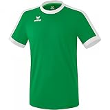 Erima Unisex Erwachsene Retro Star Trikot (3132124), smaragd/weiß, L