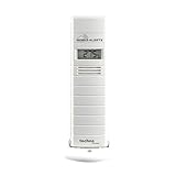 Mobile Alerts Zusatzsensor MA 10200 - Thermo - Hygro-Sensor mit Datenübertragung auf das Smartphone, mit Alexa kompatibel, Temperatur- und Luftfeuchteüberwachung, 9 x 7 x 18