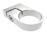 Sellon24® Edelstahl Rohrschelle Rund Klemmhalter Geländerpfosten 42,4 mm verstellbar Pfostenhalter Steher Verbinder Pfosten rund Gelaender Rohrhalter stabil seitlich Gelaenderpfosten Wand Montag