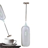Milchaufschäumer Handheld | Getränkeaufschäumer für Milch, batteriebetrieben - Elektrischer Schneebesen, tragbarer multifunktionaler Haushaltsaufschäumer für Milchschaum, Eier, Soß