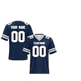 Personalisiert American-Football-Trikot, 7 Uni Shirt, Sport Poloshirt Herren Herren Poloshirt Schnelltrocknendes T-Shirt Oversize Tshirt Männer Poloshirts Für Herren Herren Poloshirt, Einheitsgröß
