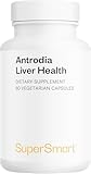 Antrodia Liver Health - Leistungsstarke und schnelle Leber-Detox-Kur - Klinisch getestete Antrodia Camphorata zur Entgiftung & Leberunterstützung - 0,3% Antroquinonol - 60 Kapseln - SuperS