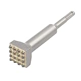 KOCAN rischer Hammer Meißel Bit, rischer Hammer Meißel Bit zum Aufrauen von Oberflächen Schlaghammer Meißel Werkzeug für Wand Beton Keramik