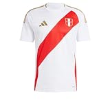 adidas Peru Herren Stadion Heimtrikot 2024, weiß, L