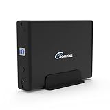 Sonnics Externe Festplatte mit 8 TB, USB 3.0, kompatibel mit Xbox One, PS4, Windows PC/Mac (Desktop nicht tragbar) (schwarz)