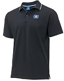 Hamburg SV HSV Poloshirt Shirt ** Logo schwarz ** (DE/NL/SE/PL, Alphanumerisch, XL, Regular, Regular, Schwarz)