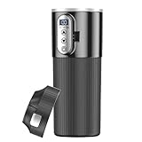 Efficient Heating Travel Mug | Car Kettle Coffee Mug | Car Mug With Heating Feature | Heated Water Warmer Bottle | Travel Kettle Coffee Mug Effortless Hydration Endurable Materials For T