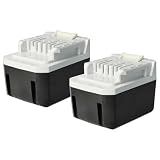 vhbw 2X Akku kompatibel mit Makita HP347DWEX3, HP347D, HP347DWE, DTW280RMJ, DTP131Y1J, DTP131RMJ Werkzeug (4000 mAh, Li-Ion, 14,4 V)