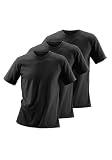 Baur H.I.S Herren Rundhalsshirt im 3er Pack in schw