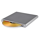 Externer 3D Blu Ray DVD Rekorder, Ultra Slim USB 3.0 Blu Ray BD CD DVD-Player, für Windows XP/7/8/10/Linux MacOS, MacBook PC,S