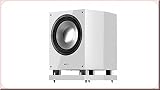 Canton Vento SUB 850 R 500 W weiß – Subwoofer/Subwoofer (500 W, 18–200 Hz, 50–200 Hz, 30,5 cm (12 Zoll), Weiß, 38