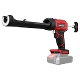 QWORK® Akku Kartuschenpresse, Akku Silikonpistole mit Einstellbarer Geschwindigkeit, Kartuschenpresse Elektrisch ohne Akku, Kompatibel mit Makita 18V Akk