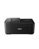 Canon PIXMA TR4750i Multifunktionsdrucker 4in1 (Tintenstrahl, Drucken, Kopieren, Scannen, Faxen, A4, WLAN, Apple AirPrint, 20 Blatt ADF, Duplexdruck, kompatibel mit Pixma Print Plan ABO) schw