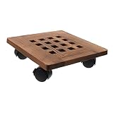 Toddmomy 1stk Blumentopf Tablett Pflanzenregal Im Freien Bodenschale Für Blumentöpfe Pflanzgefäß Im Freien Pflanzenständer Mit Rad Beweglicher Blumentopf Bewegliches Blumentopftablett H