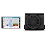 Garmin DriveSmart 86 MT-S – Navigationsgerät mit riesigem 8 Zoll (20,3 cm) & BC 50 – Drahtlose Rückfahrkamera mit 720p HD-Auflösung und Bildübertragung