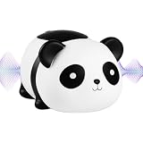 Zestivra Tragbarer Lautsprecher für den Außenbereich, Panda-Lautsprecher, kleine Tierfiguren | entzückende kleine Dekoration mit langer Autonomie, Zubehör für Zuhause, Büro, Reisen und Camping