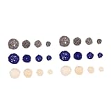 IMIKEYA 2 Sätze Sepak-Takraw-Dekoration Füllstoffe Für Vasendekorationen Mittelstücke Für Tische DIY & Handwerk Badezimmerzubehör Dekokugeln Für Schale DIY Bastelbedarf Rattan 42 Stück * 2