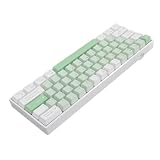 60% Mechanische Gaming-Tastatur, 61 Tasten, Kabelgebundene RGB-Tastatur mit Hintergrundbeleuchtung, Kompakte Computertastatur, Hot-Swap-fähig, Roter Schalter, 3 Modi fü