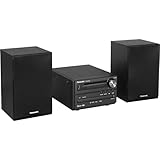 Panasonic SC-PM250EG-K Micro-mit HiFi-System (Bluetooth, CD, UKW, 20 W RMS) schw