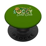 Glückliches Karriere-Coach zum St. Patrick's Day Family Matching Shamrock PopSockets mit austauschbarem PopGrip