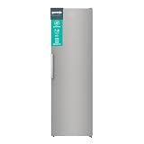 Gorenje R 619 EES5 Kühlschrank / 185cm / Umluft-Kühlsystem/Schnellkühlfunktion/Kühlteil 398 Liter/Inox Look, Silb